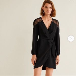 Mango Wrap Dress size 2
